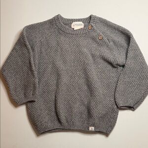 Gray Kids Sweater